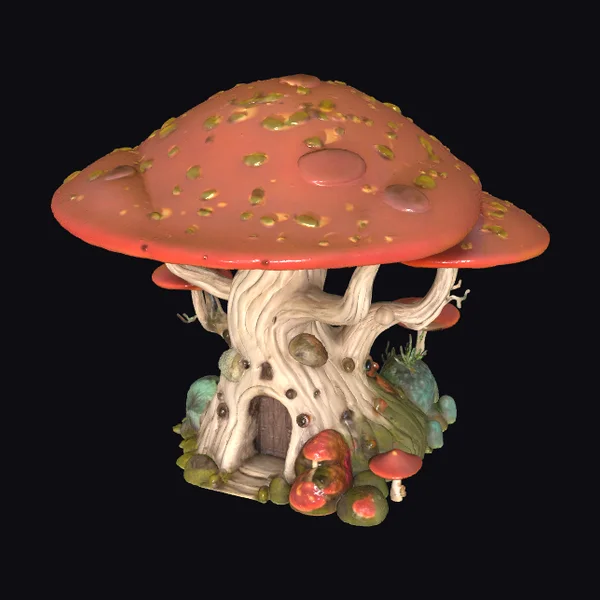 Fantasy Mushroom Tree House