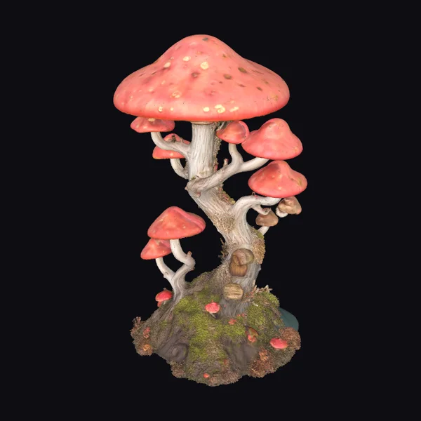 Fantasy Mushroom Tree