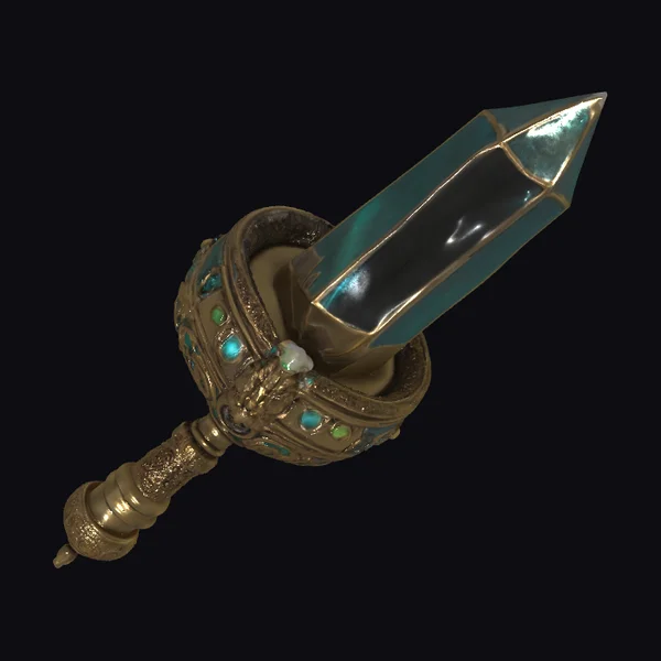 Ornate Crystal Dagger