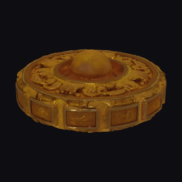 Golden Magical Artifact