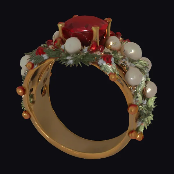 Christmas Tree Ring