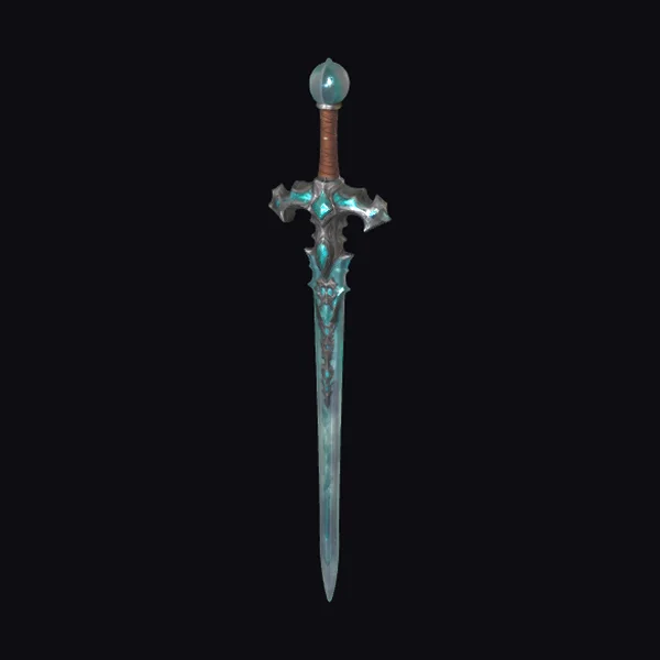 Ornate Teal Sword