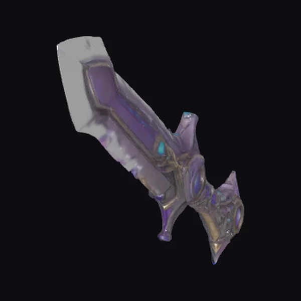Purple Crystal Sword