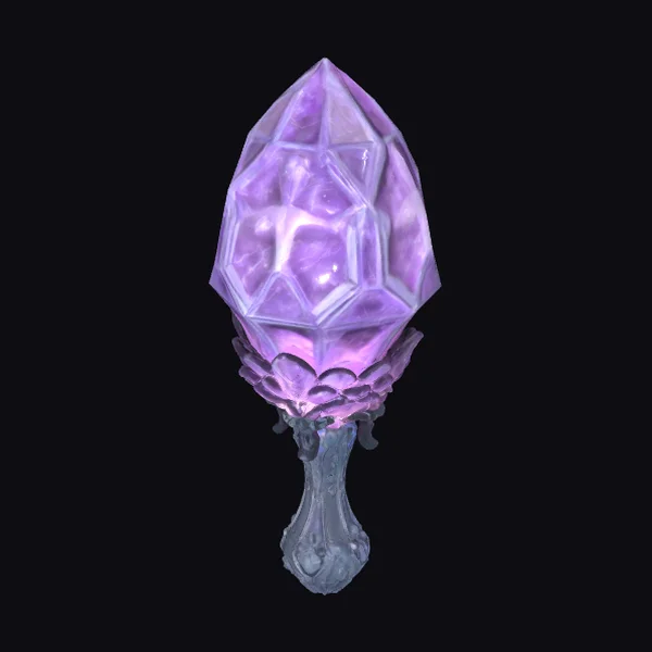 Purple Magic Crystal Orb