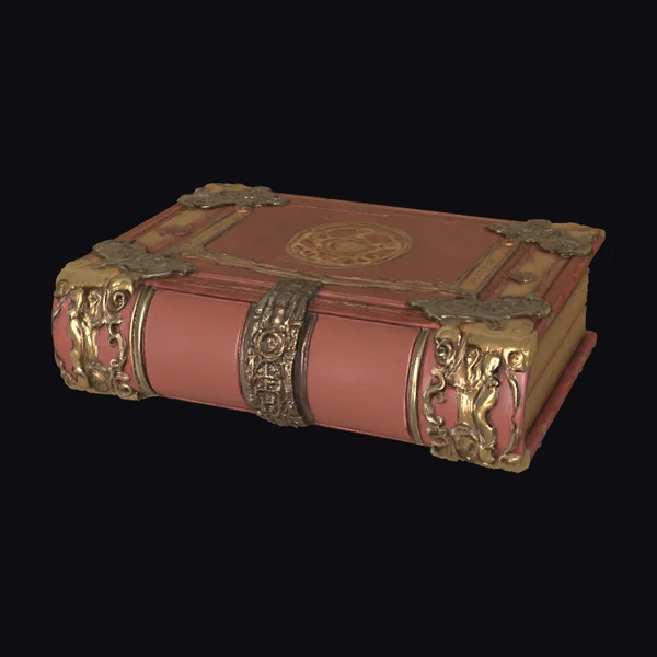 Cursed Magic Leather Tome