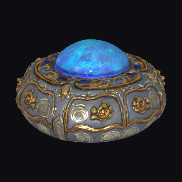 Ornate Magic Stone Box