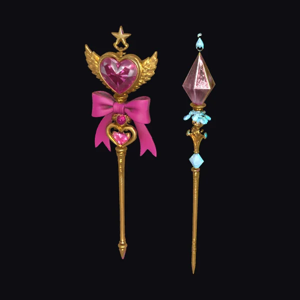 Magical Pink Scepters