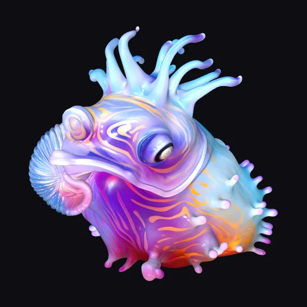 Iridescent Sea Creature