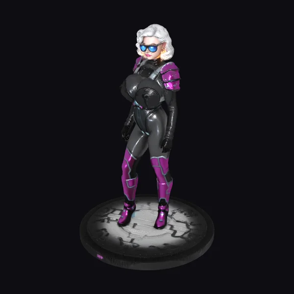 Cyberpunk Female Warrior