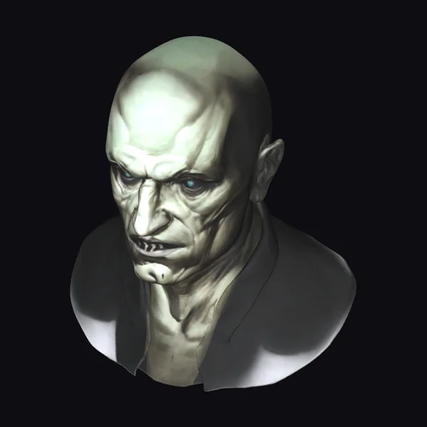 Vampire Bust Portrait