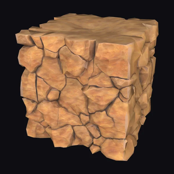 Rough Stone Cave Wall