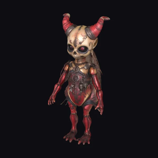 Demon Doll Figurine