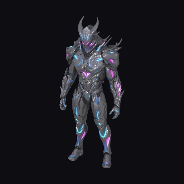 Cybernetic Armored Warrior