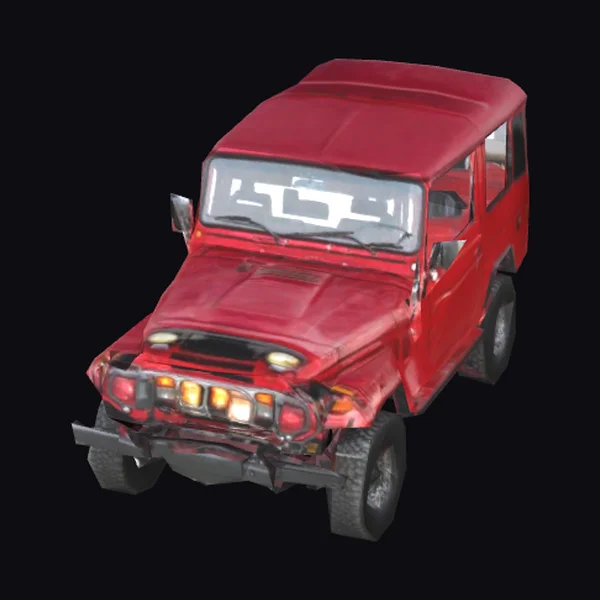 Red Off-Road Cruiser