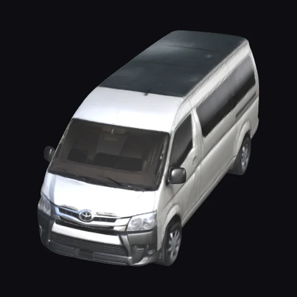 Silver Toyota Van 2016