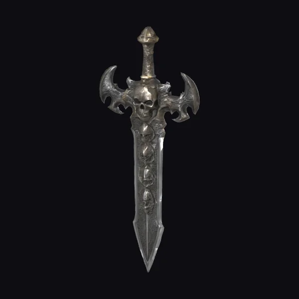 Skull Decorated Sword