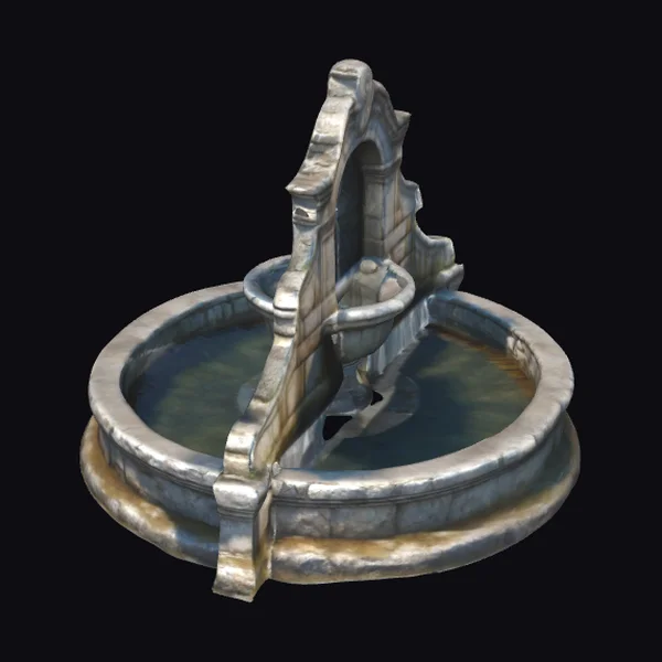 Ancient Stone Fountain