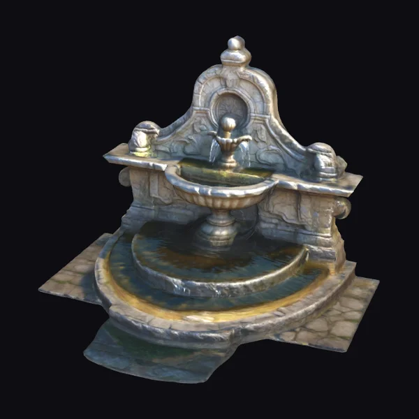 Ancient Stone Fountain