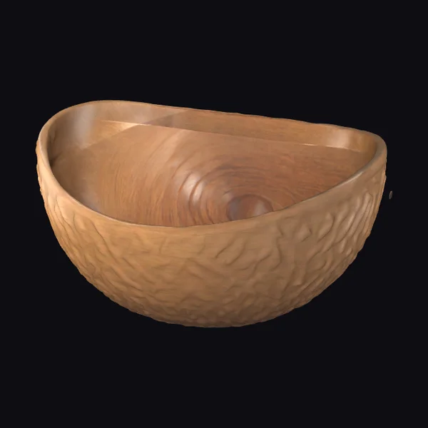 Wooden Ovoid Tub