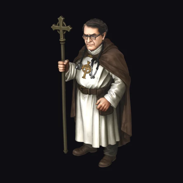 Medieval Healer Man
