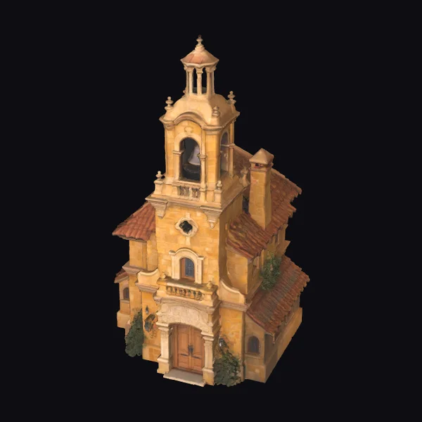 Spanish Style Church Tower