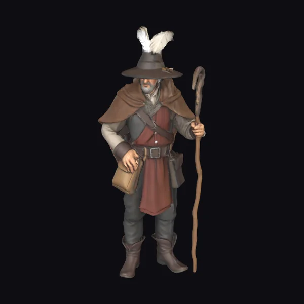 Medieval Merchant Portrait