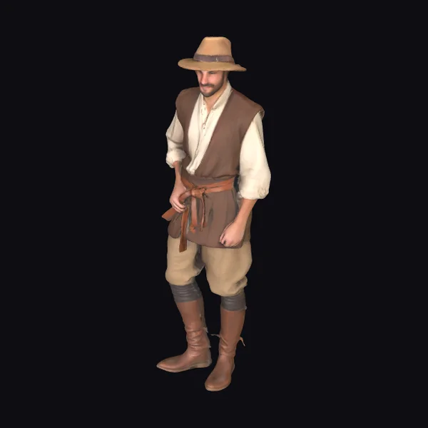 Medieval Peasant Man