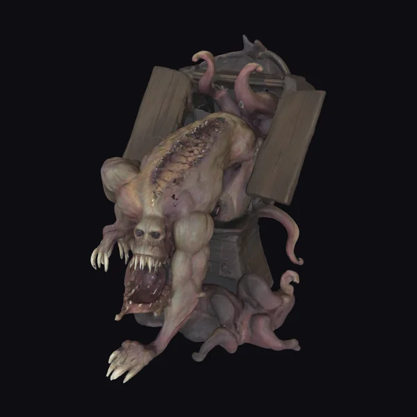 Trapped Mutant Creature