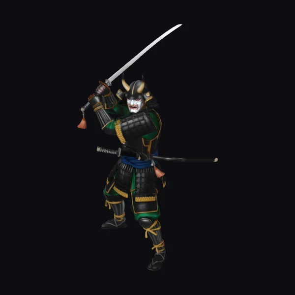 Samurai Warrior Double Sword