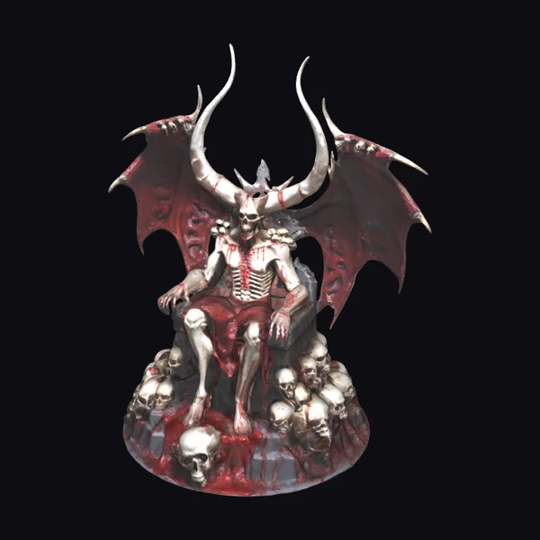 Satan on Bone Throne