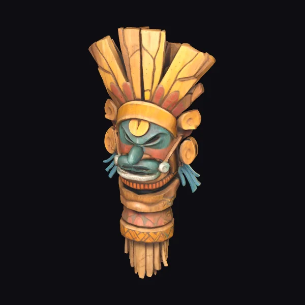 Ancient Totem Head