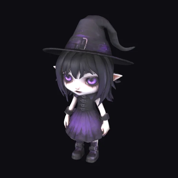Chibi Witch Girl