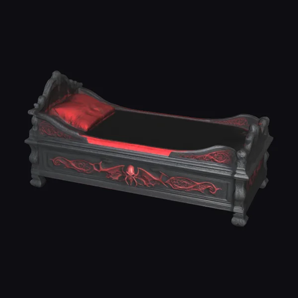 Coffin Shaped Bed