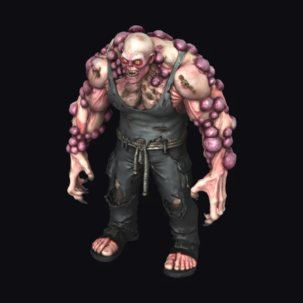 Mutated Zombie Warrior