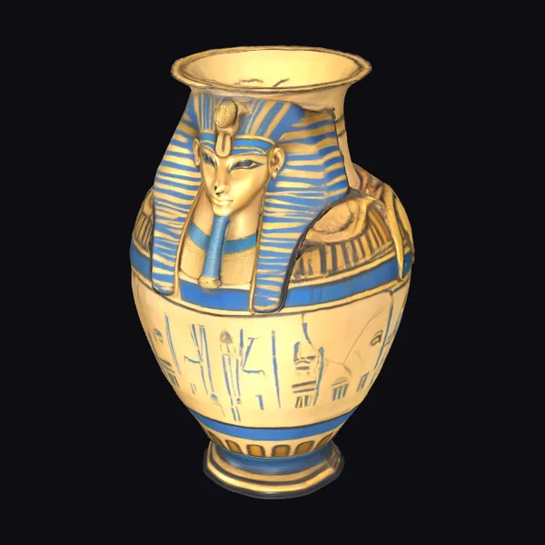 Egyptian Pharaoh Vase