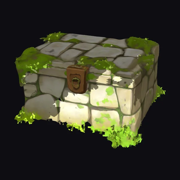 Stone Treasure Chest