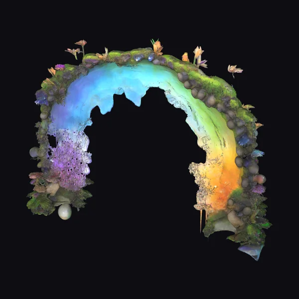 Crystal Rainbow Arch