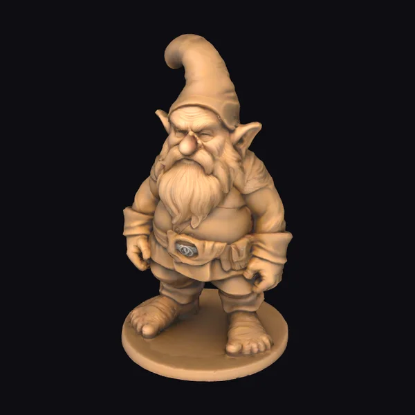 Stout Bearded Dwarf Figurine
