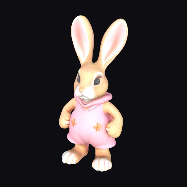 Cute Easter Bunny Girl