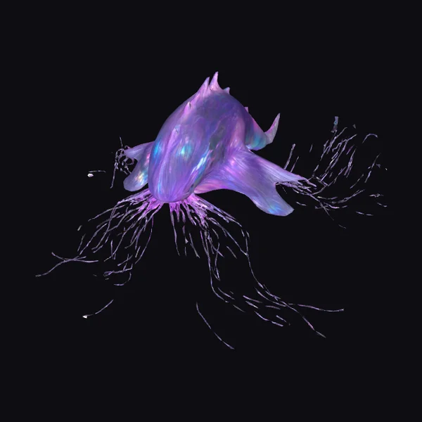 Purple Aquatic Creature