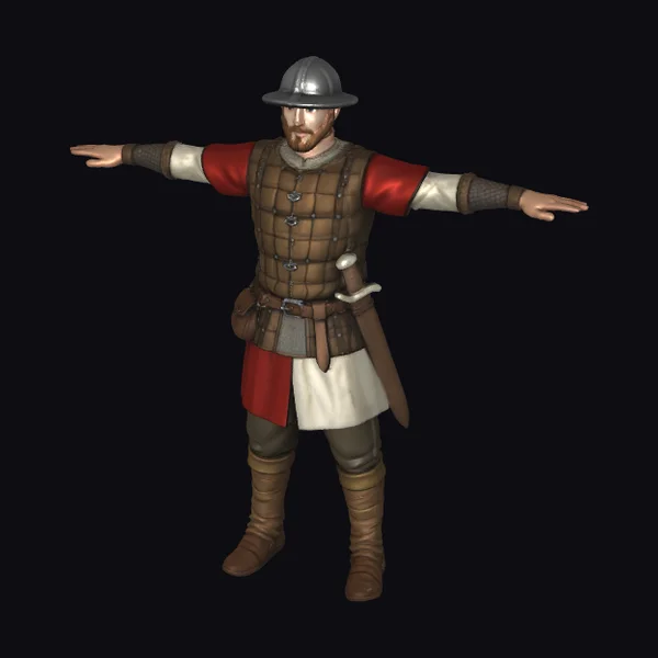 Medieval Armored Soldier