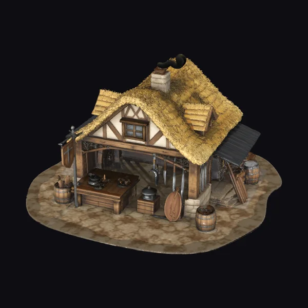 Medieval Blacksmith's Forge