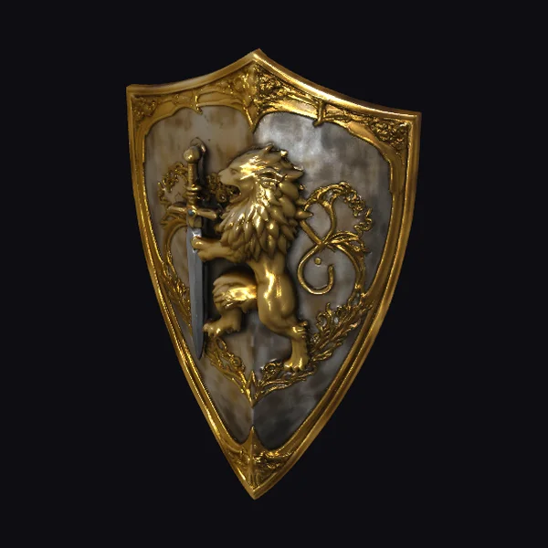 Golden Lion Shield