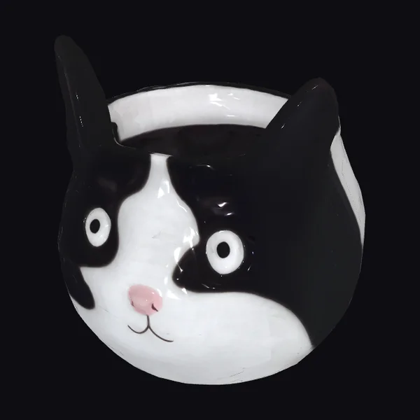 Cat Face Ceramic Mug