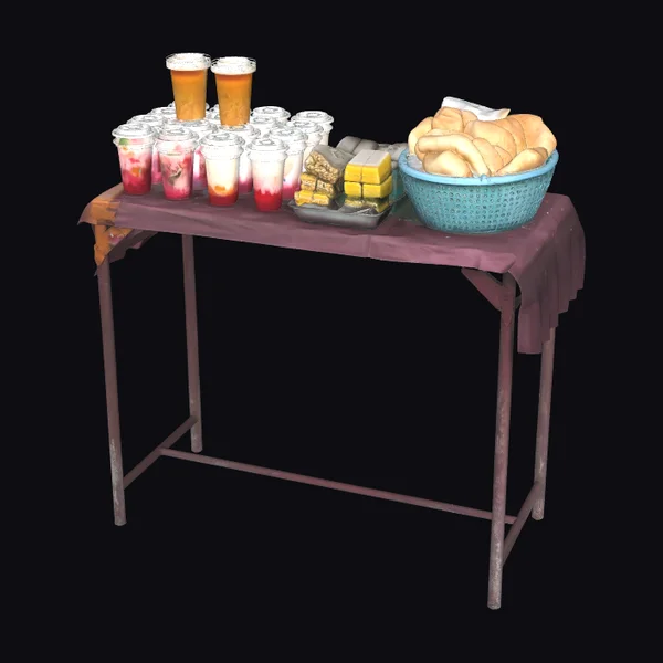 Assorted Snacks and Drinks