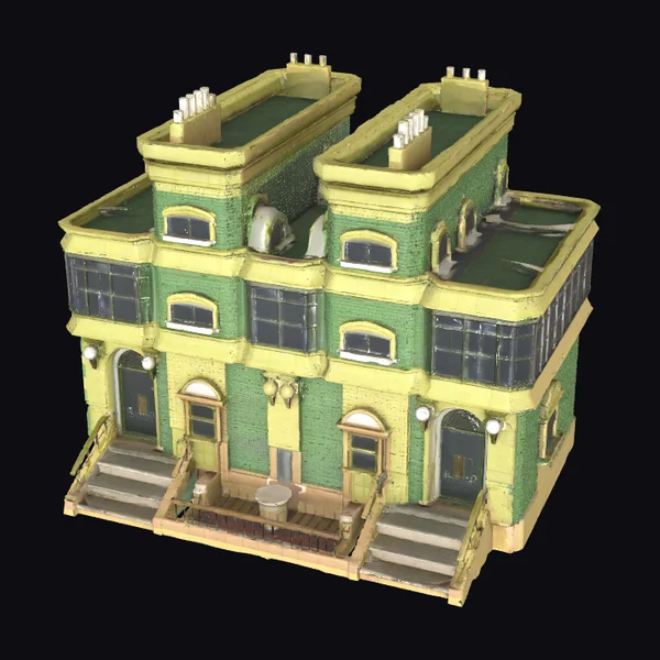 Green Brick Building