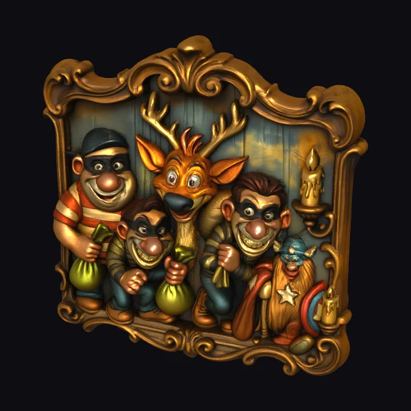 Mischievous Group Portrait