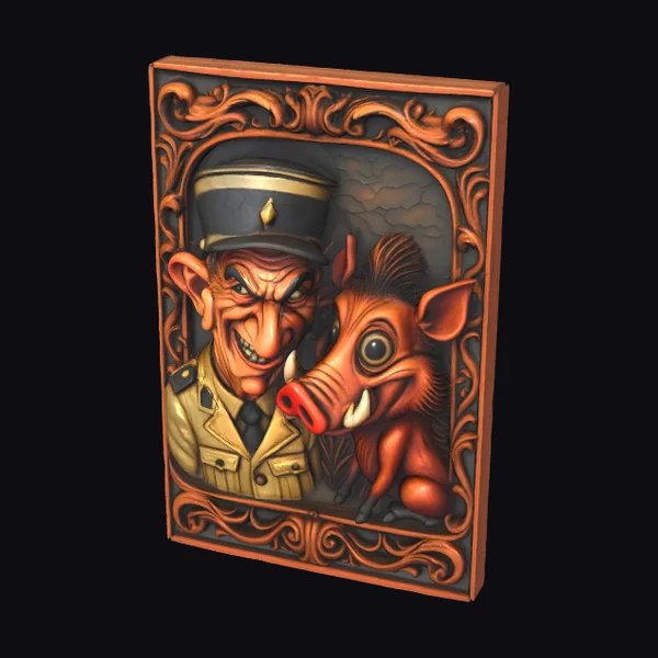 Officer Warthog Portrait