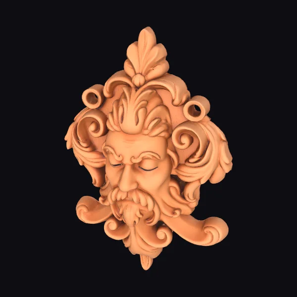 Terracotta Guardian Head