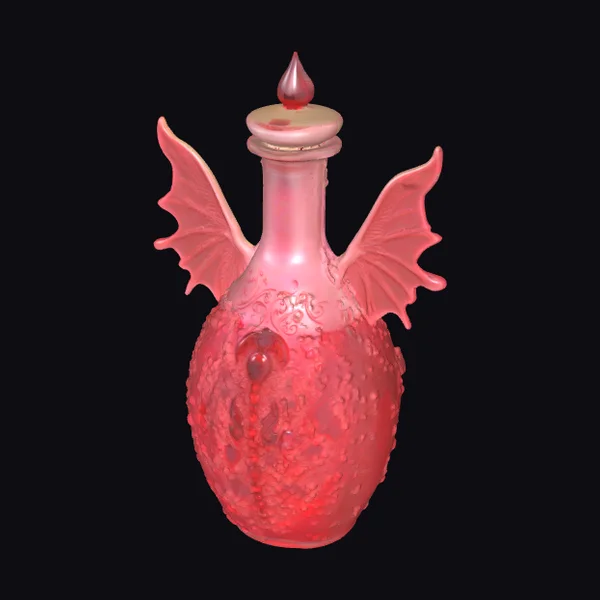 Vampire Blood Glass Vial